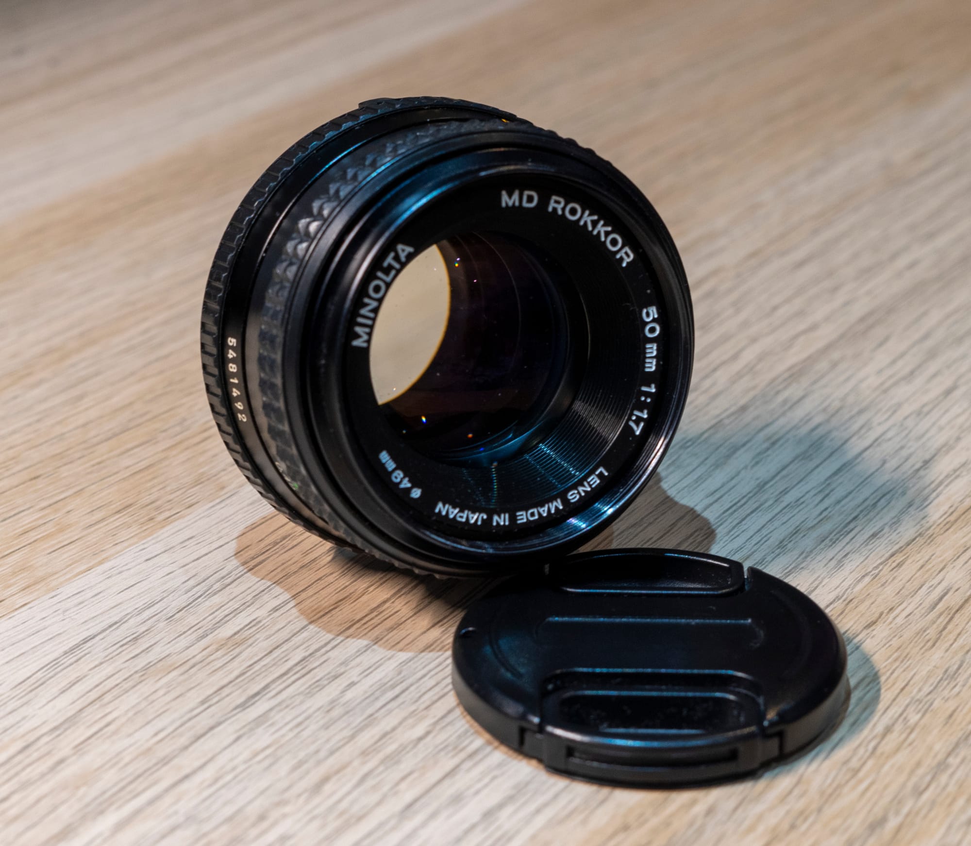 Minolta MD Rokkor 50mm f/1.7