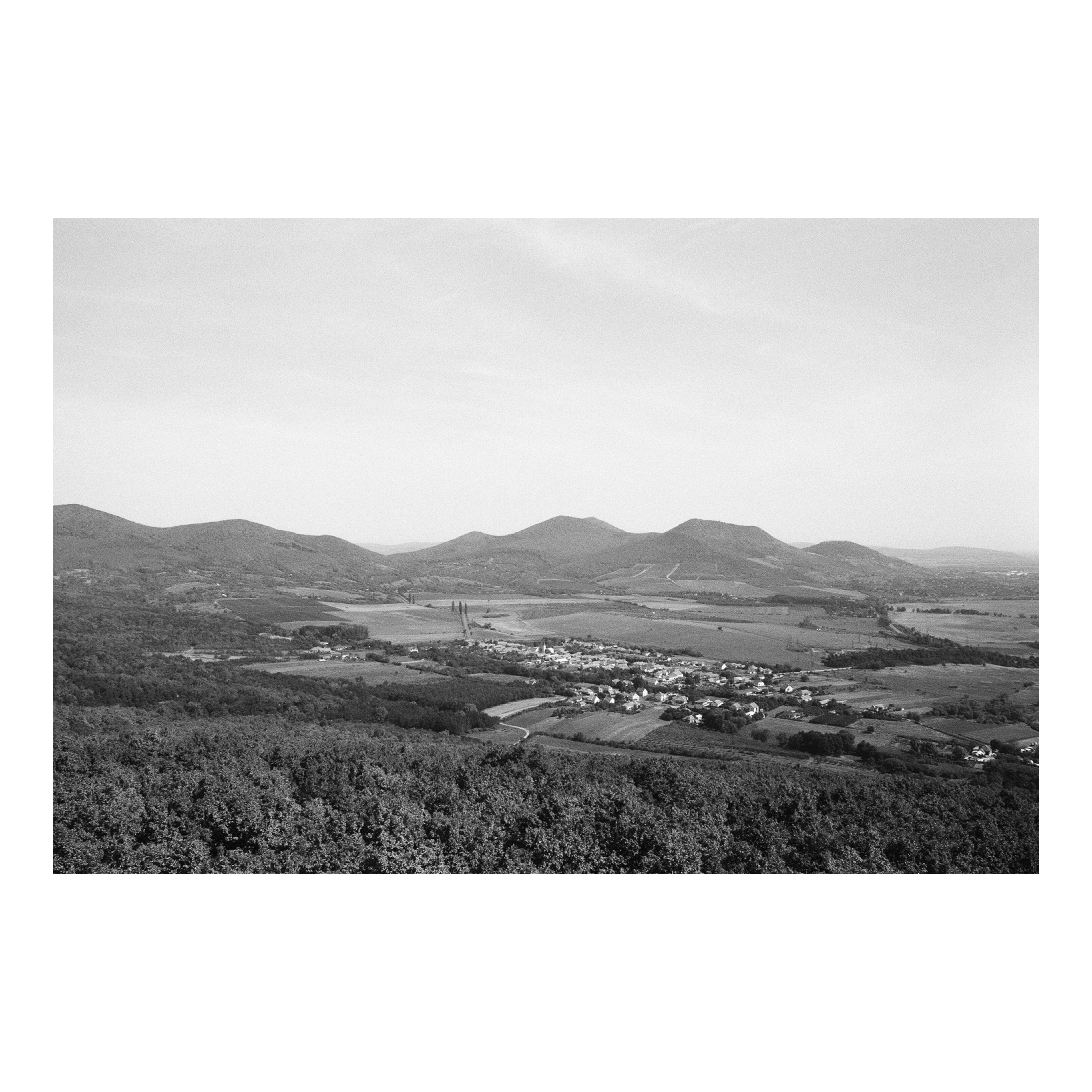 Town Amongst Mountains